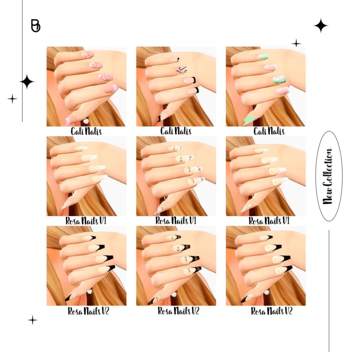Glamorous Nails Set