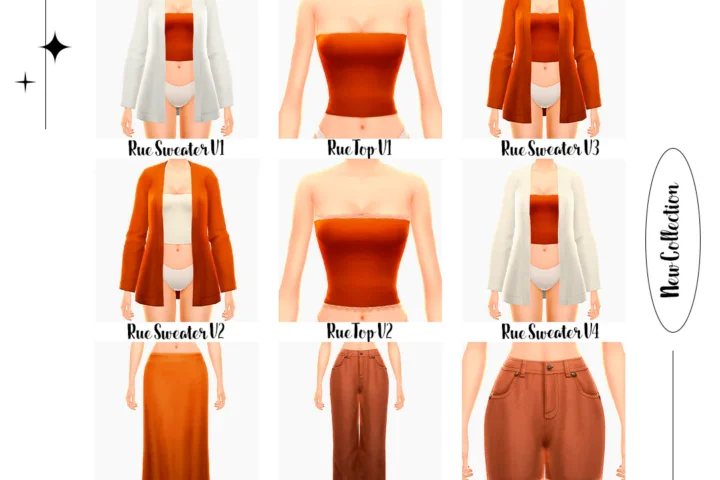 Woman Cardigan - Rue - Version 3