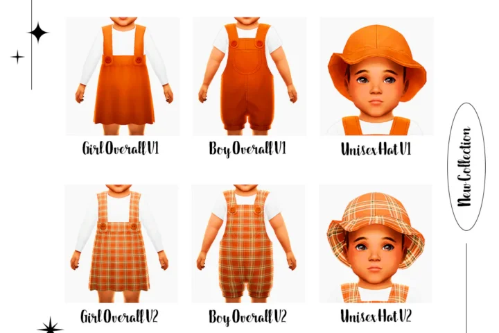 Twins Infants Outfit Collection