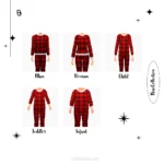 Christmas Pajama - Toddler - Version 1
