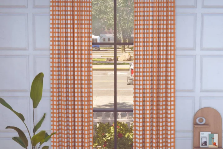Simple curtains