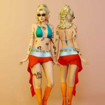 Artistic Fever Tattoo Set