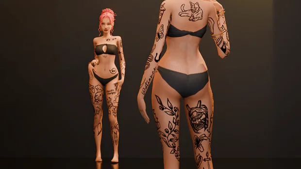 Bits & Pieces Tattoo
