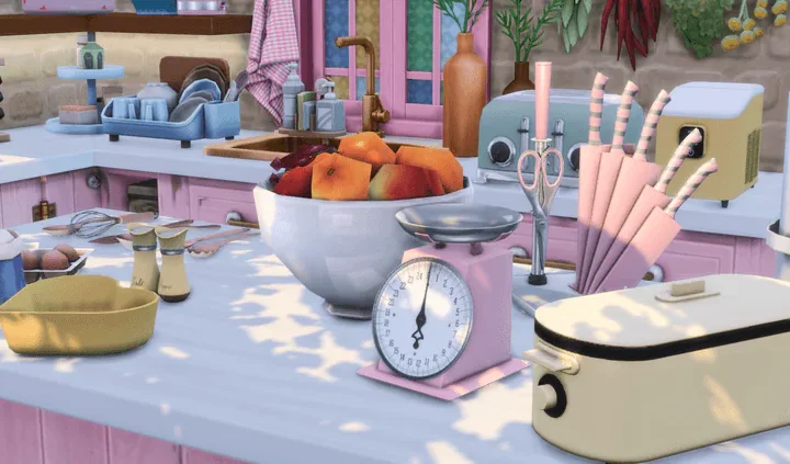 Groovy Pastel Kitchen Set