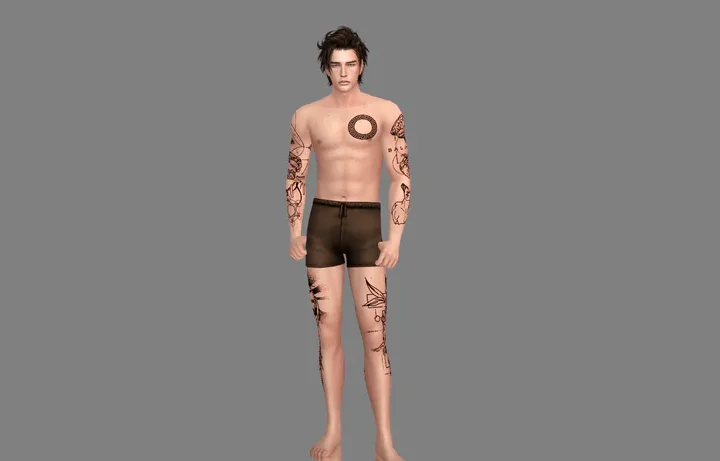 Hellene Wisdom Tattoo Set