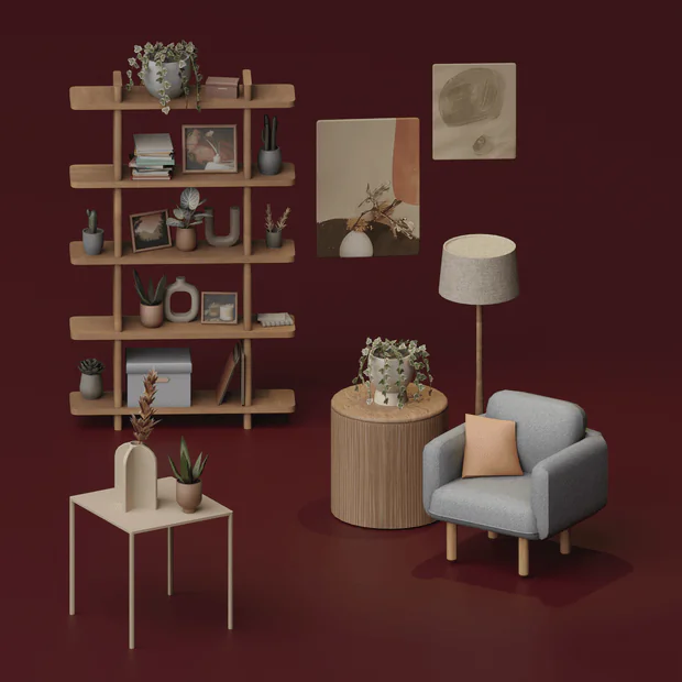 Homely Living Room Set