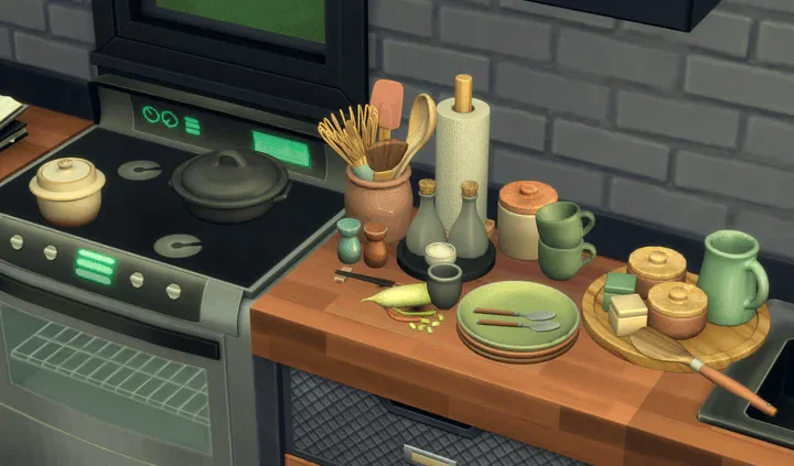Homestyle Counter Clutter
