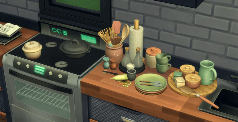 Homestyle Counter Clutter