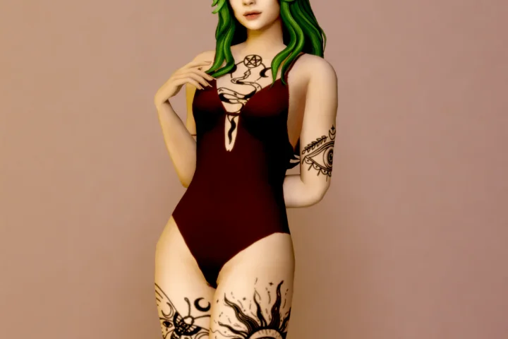 Inked Oracle Tattoo Set
