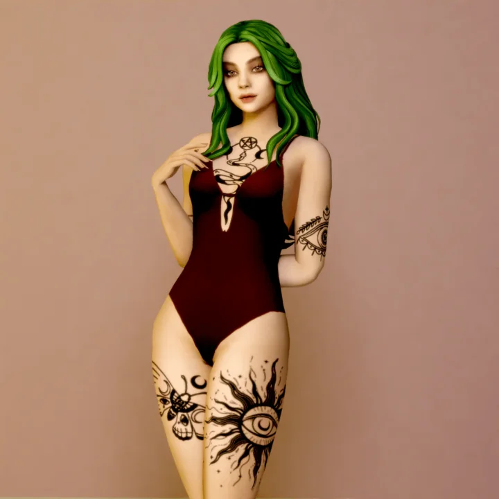 Inked Oracle Tattoo Set