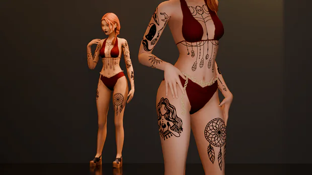 Arcane Coven Tattoo Set