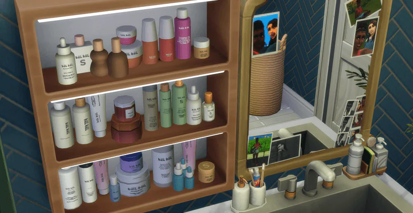 Simlish Skincare Haul Set