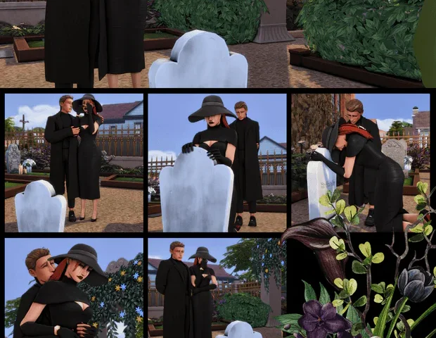 The Mourning Pose Pack