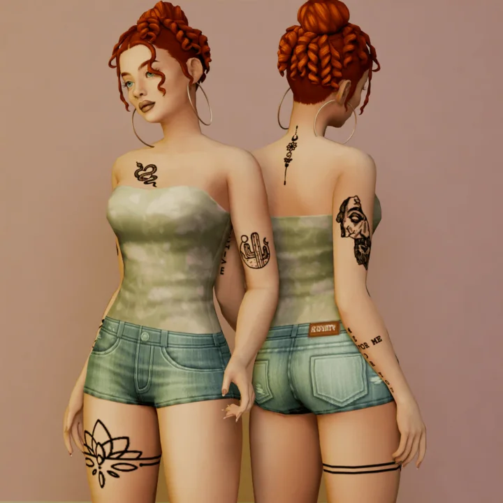 The Unplanned Tattoo Set