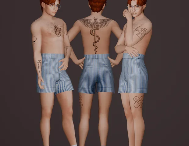 What's Up, Doc? Tattoo Set