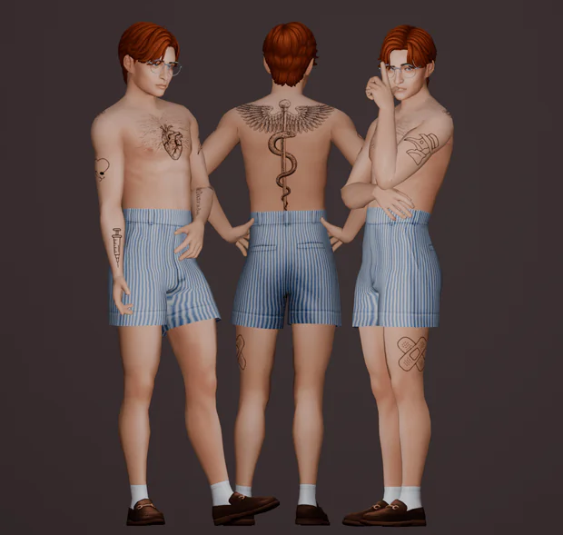 What's Up, Doc? Tattoo Set