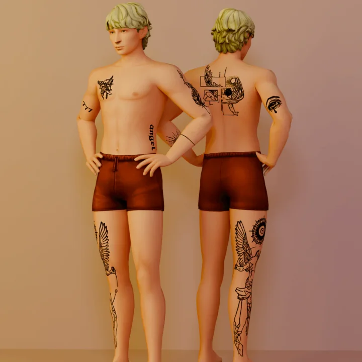 The Fallen Tattoo Set