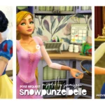 [simmireen] snowpunzelbelle
