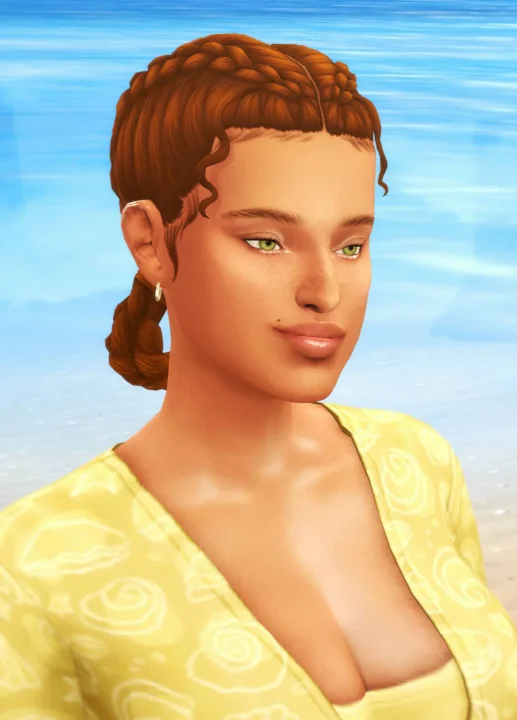 Summer in Tartosa II - Soleil Hair with Flower Acc Set