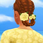 Summer in Tartosa II - Soleil Hair with Flower Acc Set