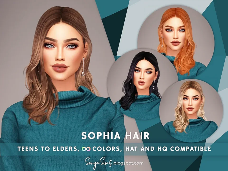 SONYASIMS - SOPHIA HAIR