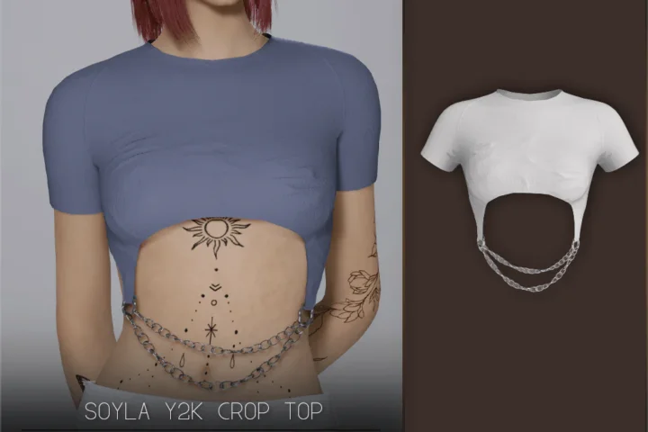 Soyla Y2k CropTop