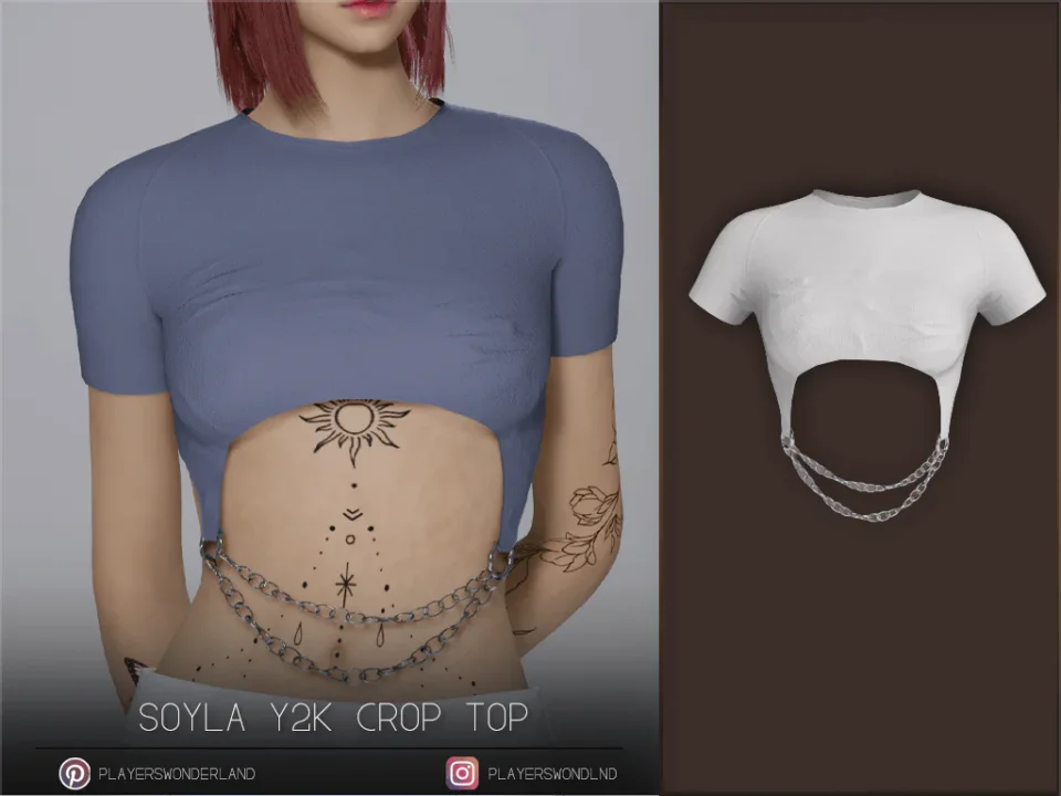 Soyla Y2k CropTop