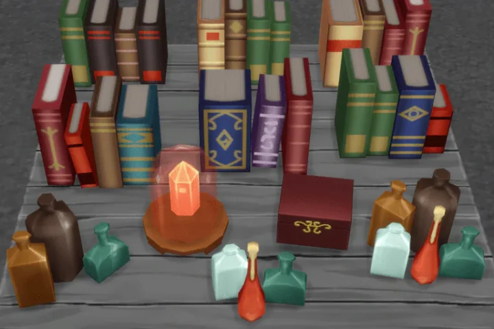 Spellbound Clutter