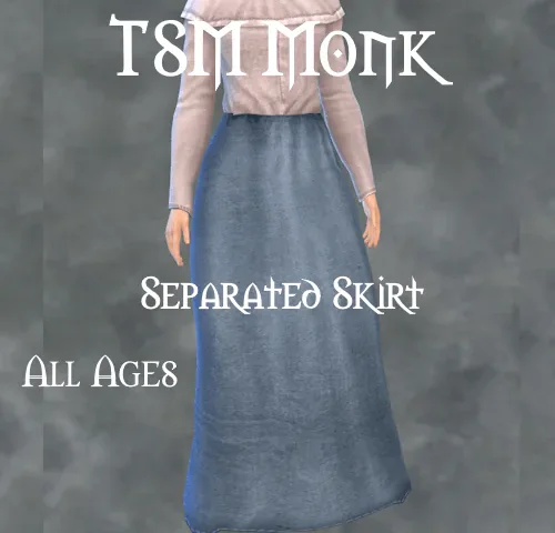 TSM Medieval Separated Skirt