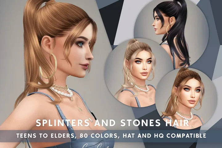 SONYASIMS - SPLINTERS AND STONES HAIR