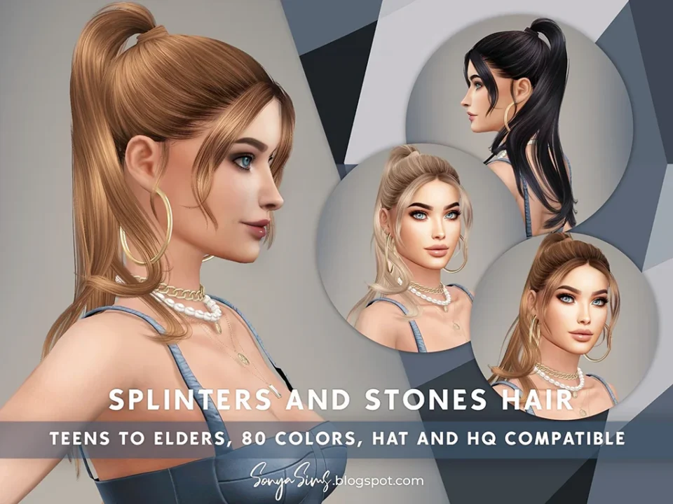 SONYASIMS - SPLINTERS AND STONES HAIR