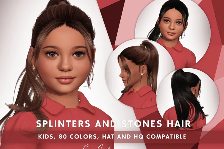 SONYASIMS - SPLINTERS AND STONES HAIR KIDS