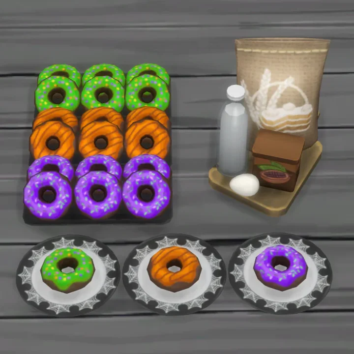 Spooky Doughnuts Recipe
