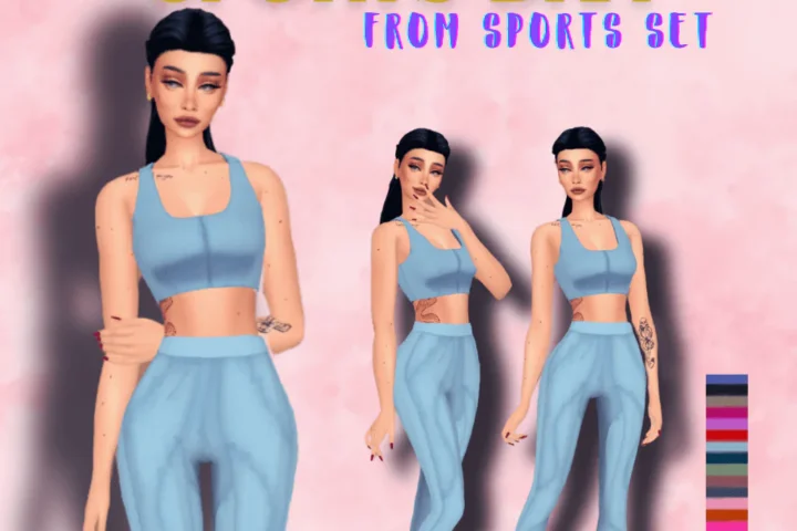 SPORTS BRA from sports set