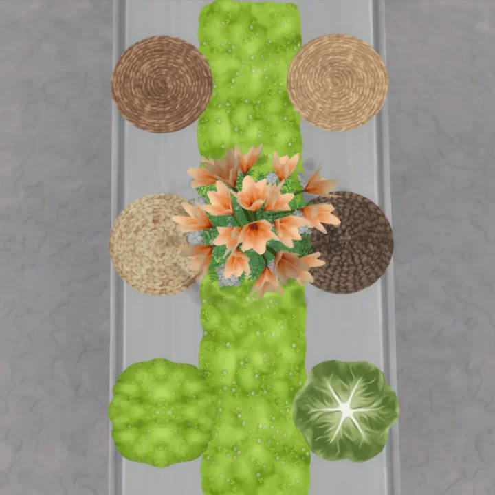 Spring Garden Table Set