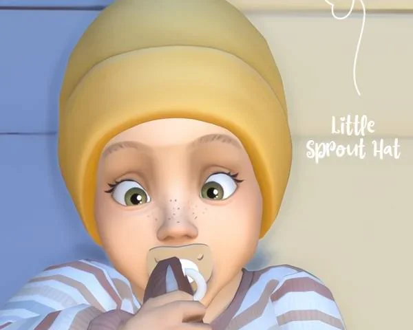 Sprout hat for Infants 🌱