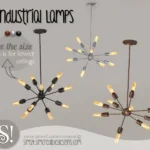 Sputnik Chandeliers - Industrial Lamps ✳💡