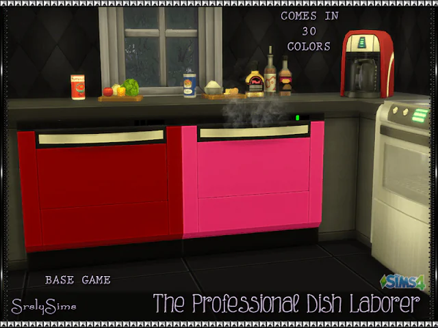 Recolors: Black Dish Washer
