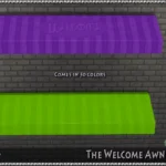 Welcome Awnings - Large