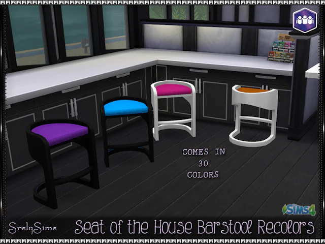 Recolors: Seat of the House Barstool