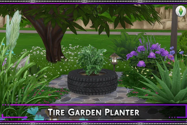 Tire Garden Planter