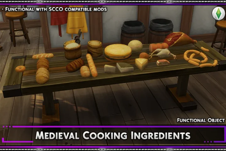 Medieval Cooking Ingredients - Functional