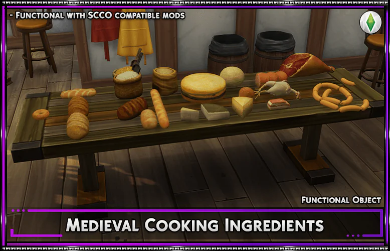 Medieval Cooking Ingredients - Functional