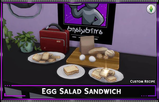 Custom Recipe: Egg Salad Sandwich