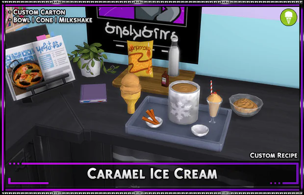 Custom Recipe: Caramel Ice Cream