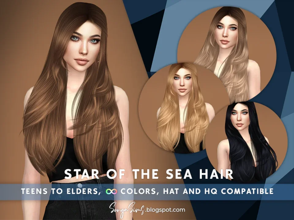 SONYASIMS - STAR OF THE SEA HAIR