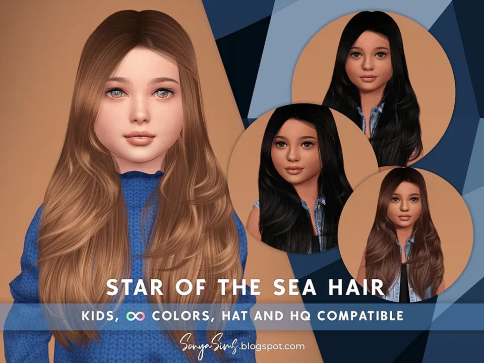 SONYASIMS - STAR OF THE SEA HAIR KIDS