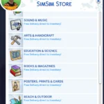 SimSim Online Store