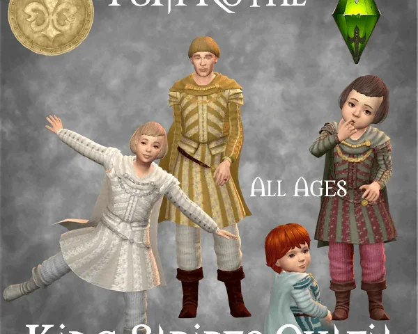 TSM Royal King Stripes Outfit for All Ages