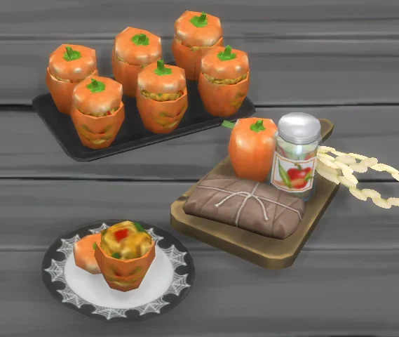 Chicken Stir-fry Pepper Pumpkins Recipe